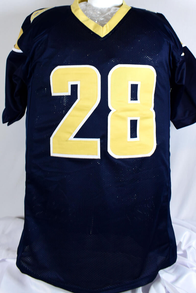 Marshall Faulk Autographed St. Louis Rams Jersey