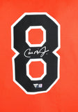 Cal Ripken Jr. Autographed Orange Nike Cooperstown Baltimore Orioles Jersey- Fanatics *Silver Image 2