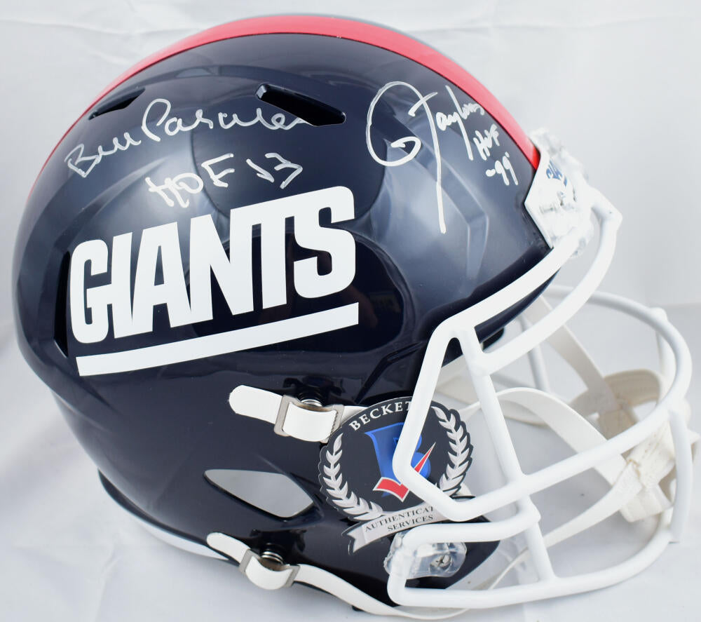 Lawrence Taylor Signed New York Giants Speed Flash NFL Mini