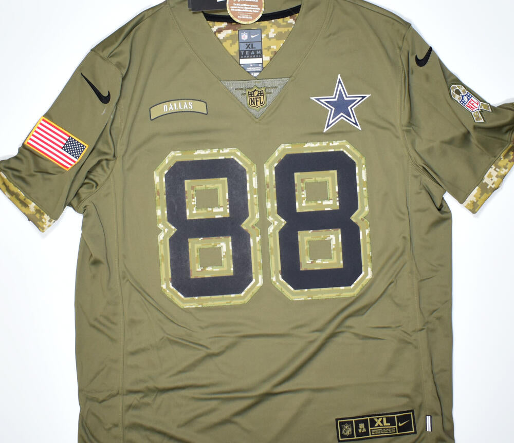 Cee Dee Lamb Dallas Cowboys Autographed Nike Salute To Service