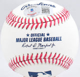 Edgar Martinez Autographed Rawlings OML Baseball w/HOF - Beckett W Hologram *Blue Image 2