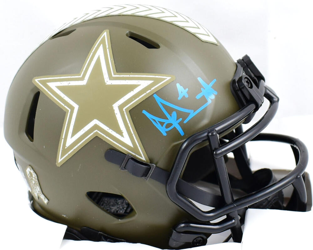 Riddell Dallas Cowboys Salute to Service Speed Mini Helmet