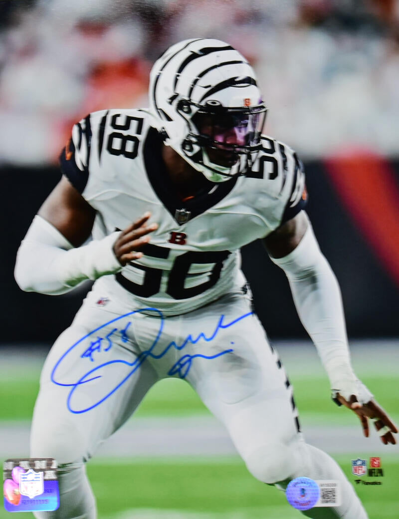 Joseph Ossai Autographed Cincinnati Bengals 8x10 Stance Photo-Beckett – The  Jersey Source