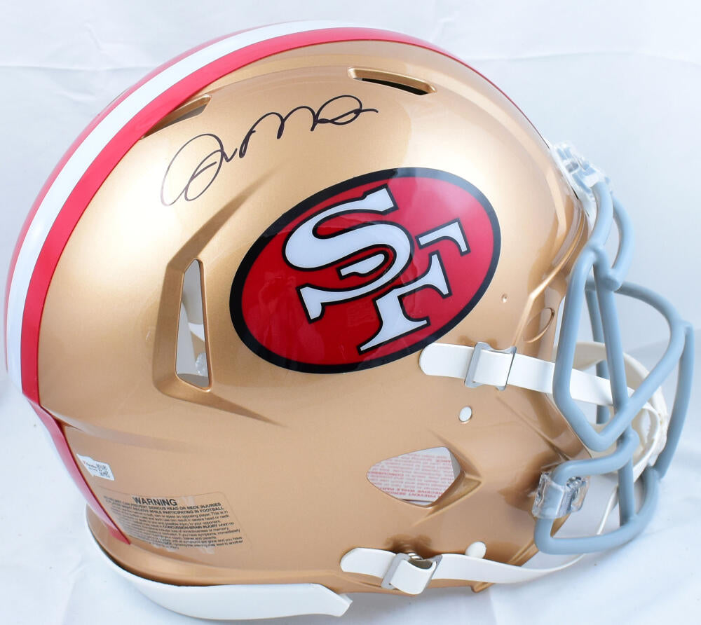 Joe Montana San Francisco 49ers Fanatics Authentic Autographed Throwback  Logo Replica Helmet