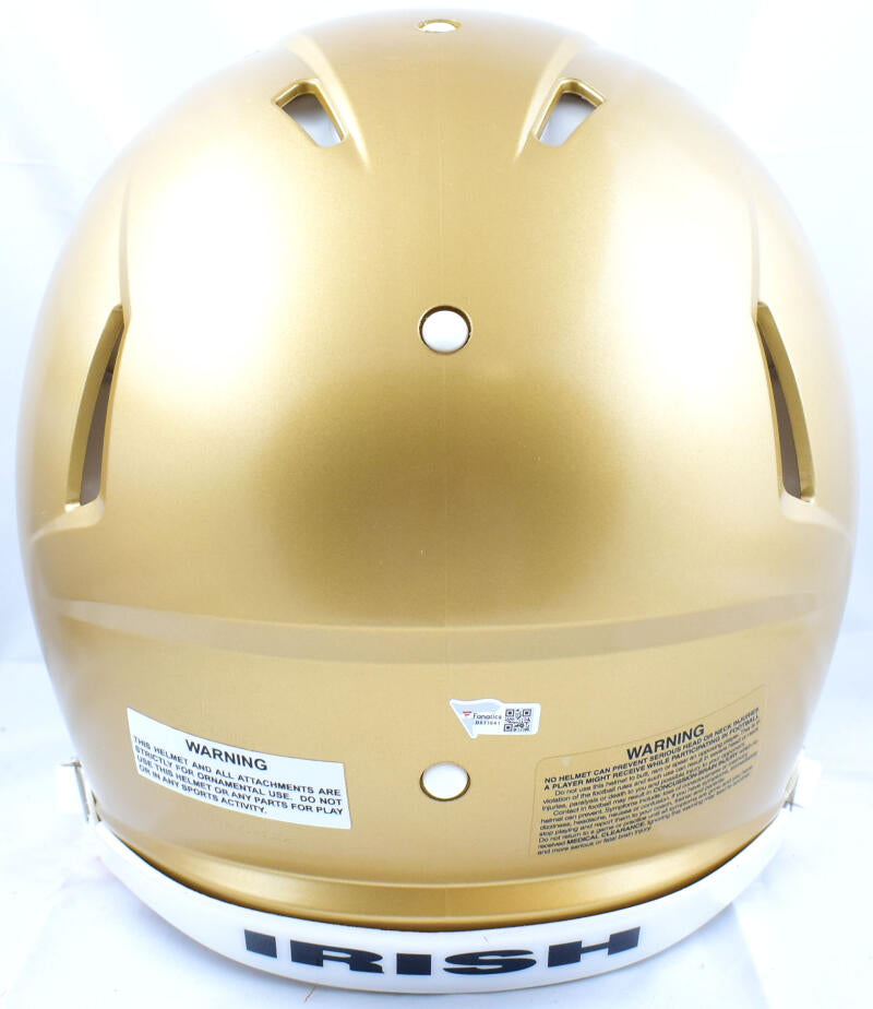 Joe Montana Notre Dame Fighting Irish Autographed Riddell Speed