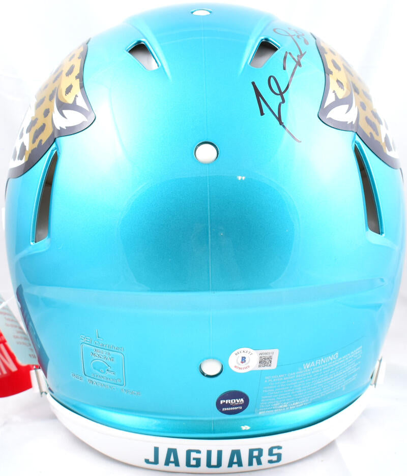 Jaguars Fred Taylor Authentic Signed Flash Speed Mini Helmet