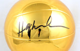 Hakeem Olajuwon Houston Rockets Autographed 12'' Mini NBA Trophy- Beckett W Hologram *Black Image 2