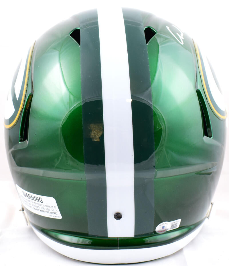 Christian Watson Signed Packers Full-Size Flash Alternate Speed Helmet  (Beckett)