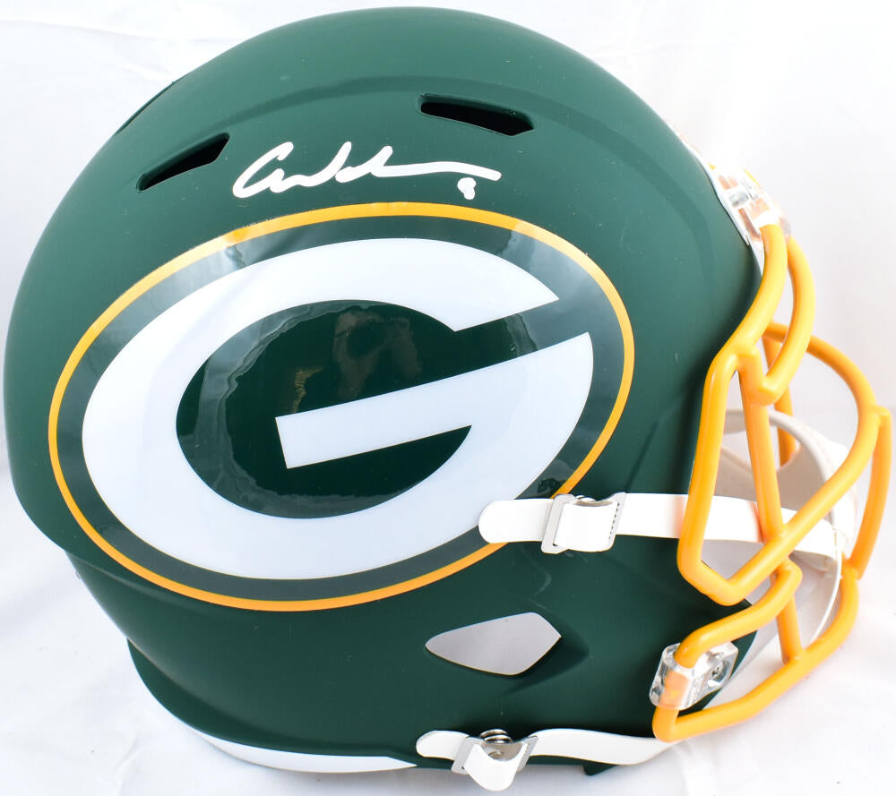 Christian Watson Signed Packers Full-Size Authentic On-Field Flash