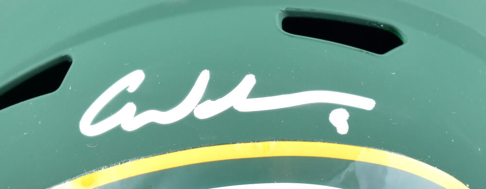 Christian Watson Autographed Green Bay Packers F/S Flash Speed Helmet- –  The Jersey Source