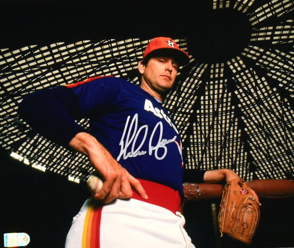 Nolan Ryan Houston Astros Memorabilia, Nolan Ryan Collectibles, Astros  Verified Signed Nolan Ryan Photos