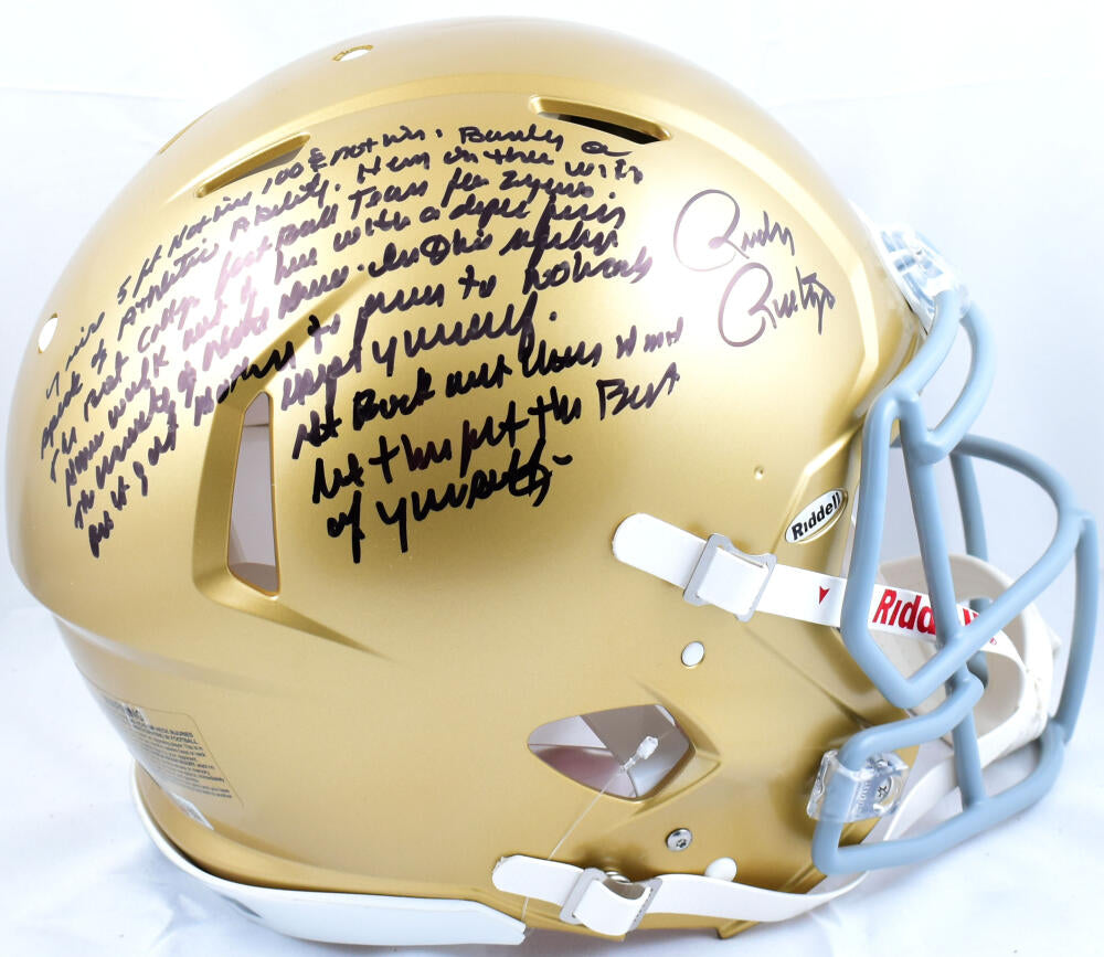 rudy ruettiger signature