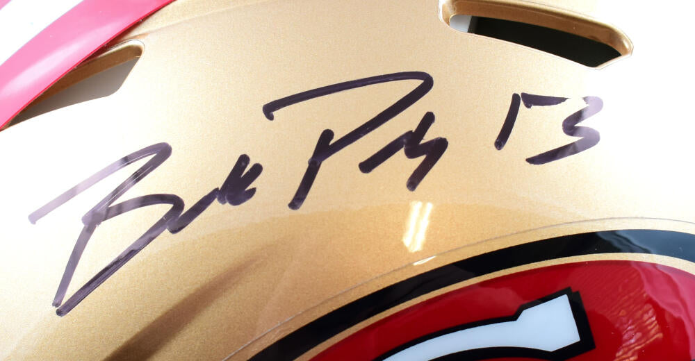 Brock Purdy Autographed San Francisco 49ers F/S Speed Authentic Helmet –  The Jersey Source