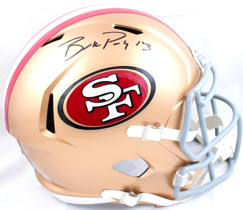 Brock Purdy Signed Full Size Replica San Francisco 49ers Speed