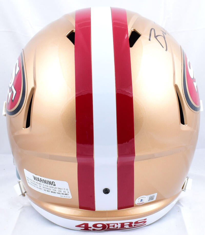 Brock Purdy San Francisco 49ers Signed Riddell Lunar Replica Helmet Fa –  Diamond Legends Online