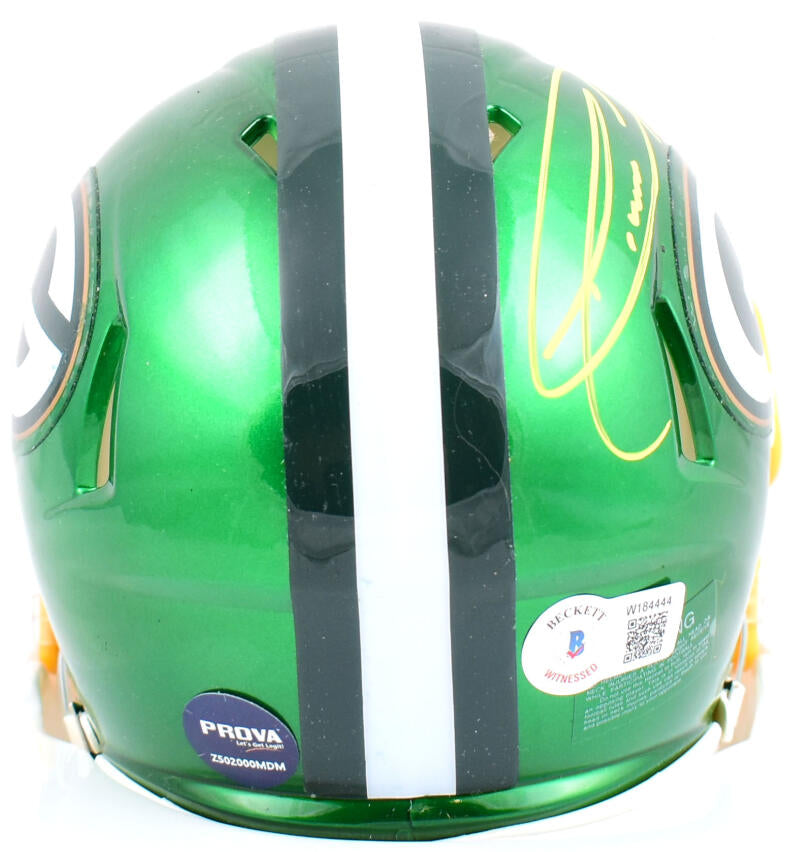 Donald Driver Autographed Green Bay Packers Flash Speed Mini Helmet-Be –  The Jersey Source