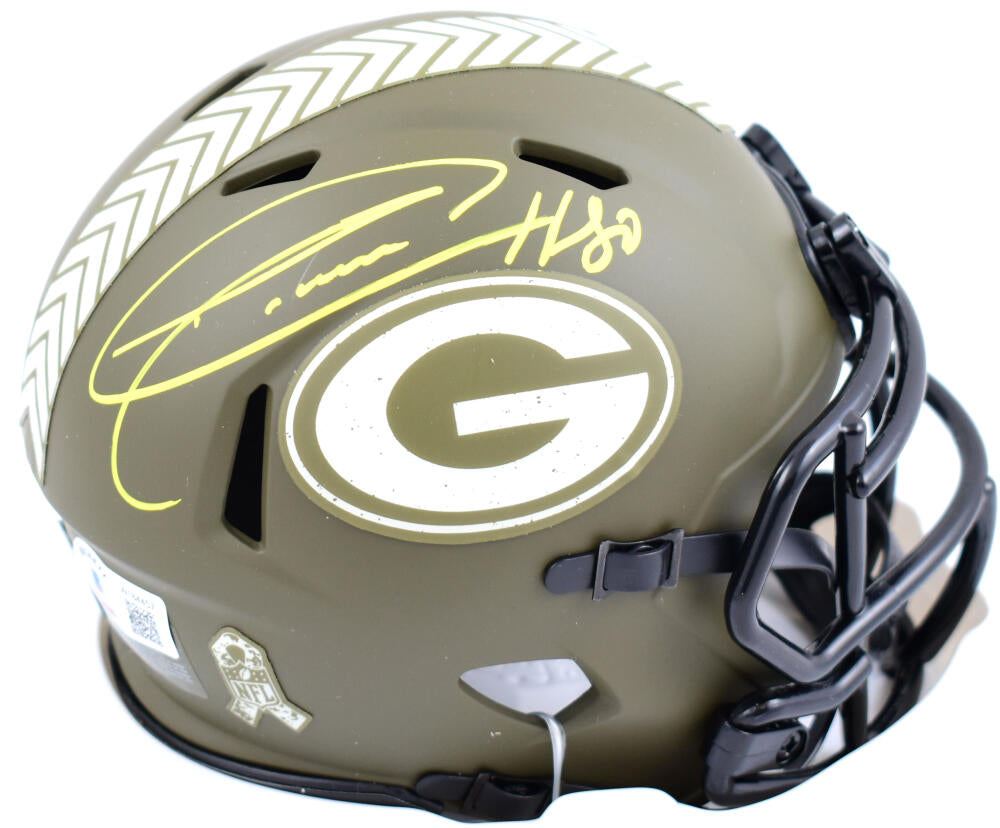 Donald Driver Autographed Green Bay Packers Salute to Service
