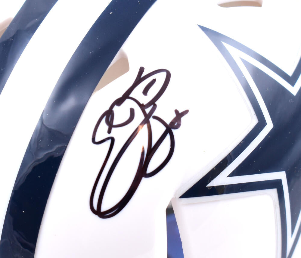 Emmitt Smith Autographed Dallas Cowboys ALT 22 Speed Mini Helmet-Becke –  The Jersey Source