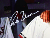 Charlie Sheen Tom Berenger Corbin Bernsen Autographed Major League 16x20 Photo- JSA W *White Image 2