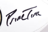 Deion Sanders Autographed Florida State Seminoles Logo Football w/Prime Time- Beckett W Hologram *Black Image 2