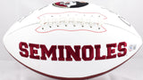 Deion Sanders Autographed Florida State Seminoles Logo Football w/Prime Time- Beckett W Hologram *Black Image 4