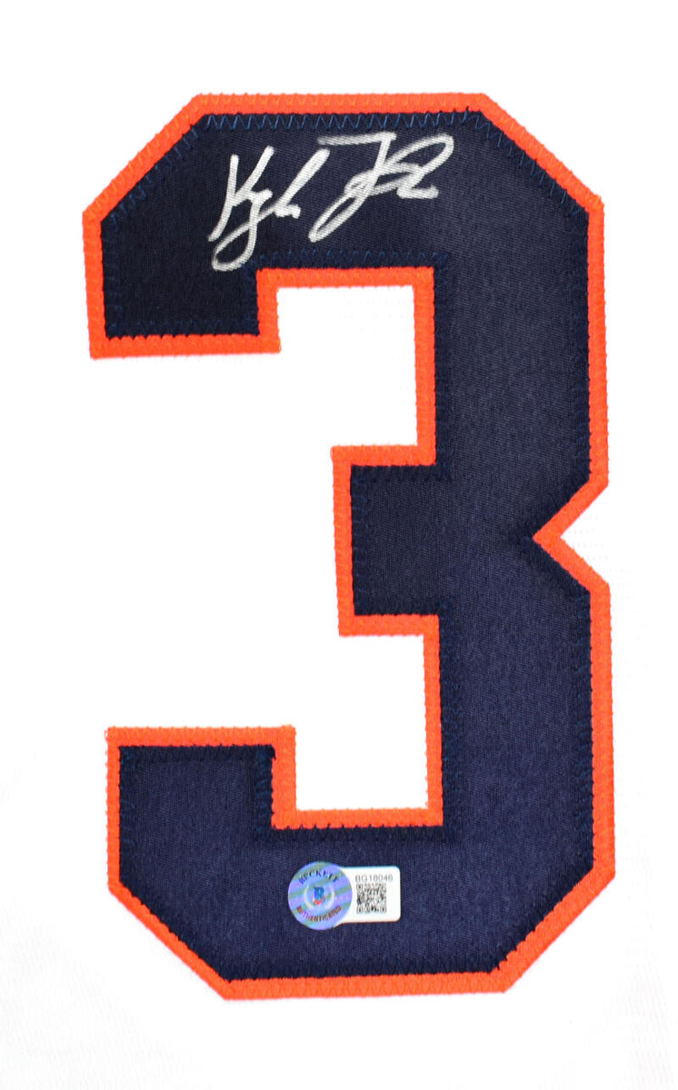 The Jersey Source Autographs Kyle Tucker Autographed Houston Astros Nike White Jersey-Beckett Hologram