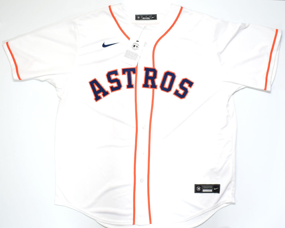 The Jersey Source Autographs Kyle Tucker Autographed Houston Astros Nike White Jersey-Beckett Hologram