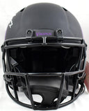 TJ Hockenson Autographed Minnesota Vikings F/S Eclipse Speed Authentic Helmet- Beckett W Hologram *Silver Image 4