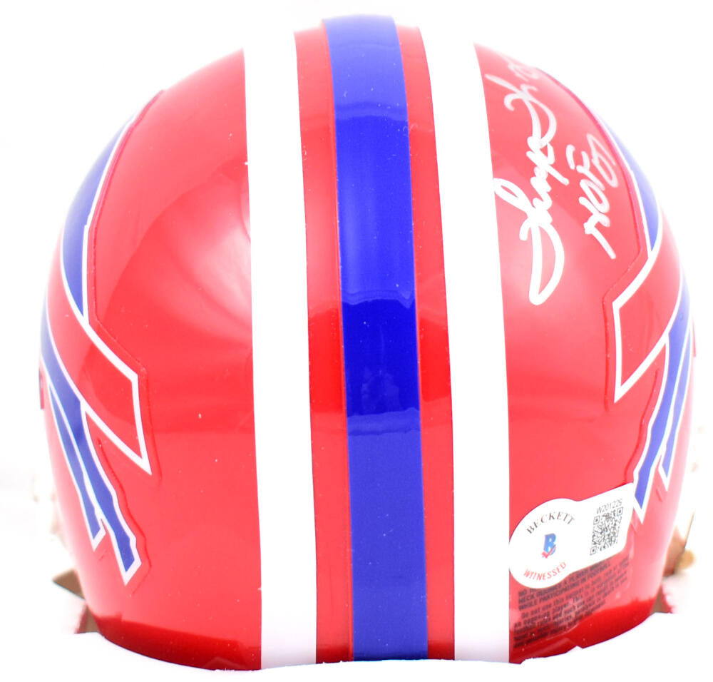 Thurman Thomas Autographed Buffalo Bills Salute to Service Speed