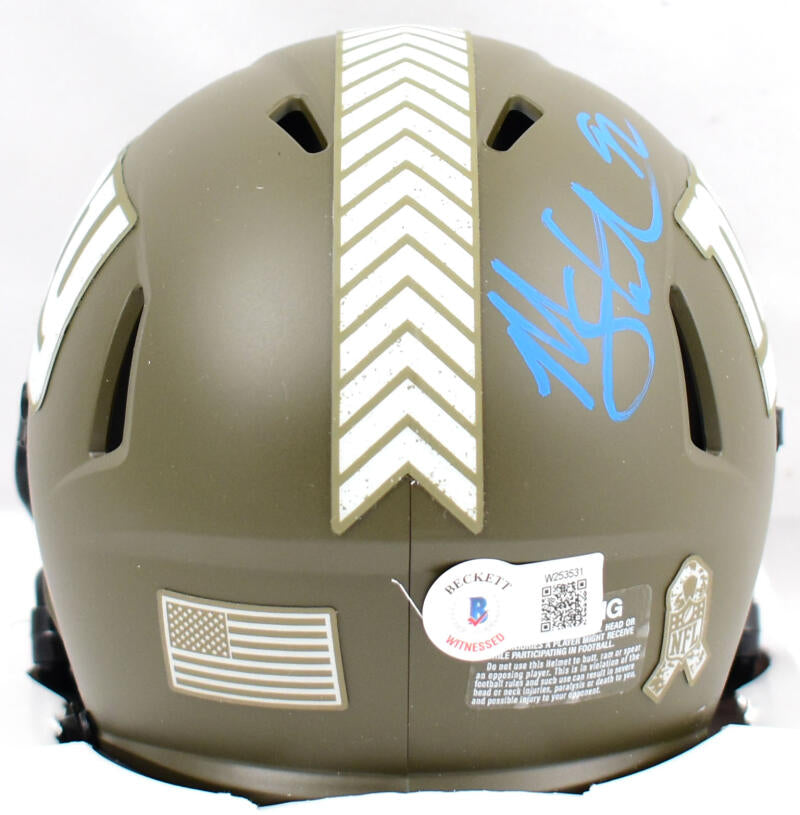 New York Giants Salute to Service Speed Mini Helmet