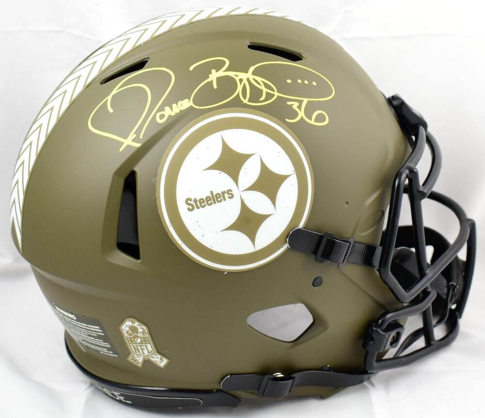 Jerome Bettis Autographed Pittsburgh Steelers F/S Salute to Service Sp –  The Jersey Source