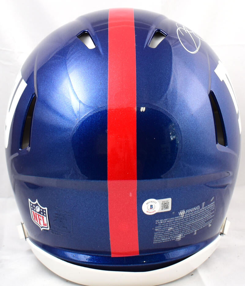 Autographed Odell Beckham Jr. N.Y. Giants Full Size Helmet -  in 2023