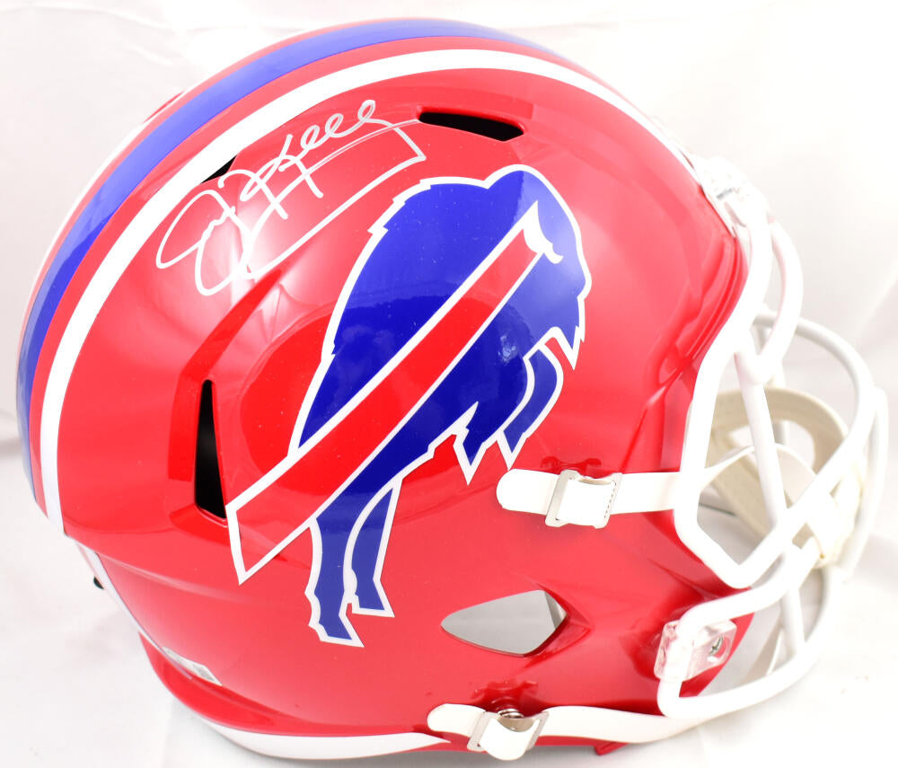 Jim Kelly Signed Buffalo Bills Speed Flash NFL Mini Helmet