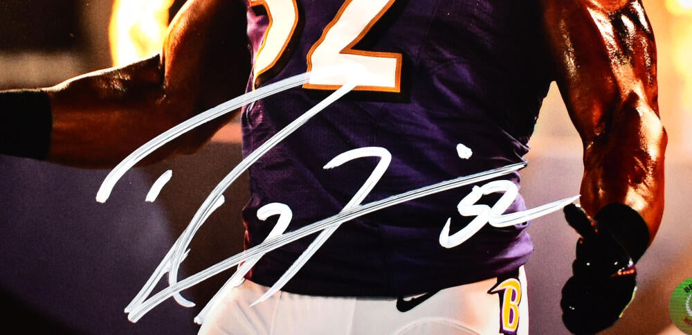 Ray Lewis Baltimore Ravens Signed Autographed 8x10 Photo – Sports