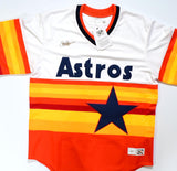 Craig Biggio Autographed Houston Astros Rainbow Nike Jersey - Tristar *Silver Image 3