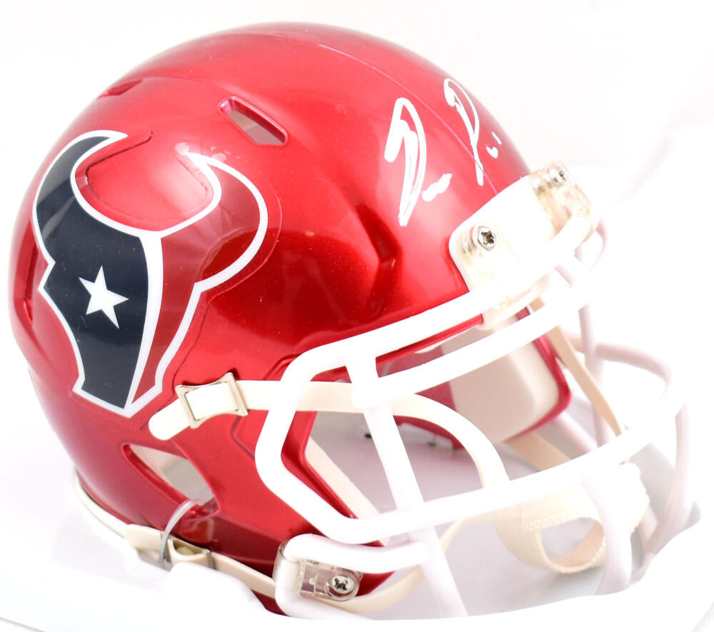 Dameon Pierce Autographed Houston Texans Flash Speed Mini Helmet- Tris –  The Jersey Source