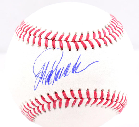 Jorge Posada Autographed Rawlings OML Baseball- Beckett W Hologram *Blue Image 1