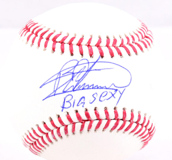 Bartolo Colon Autographed Rawlings OML Baseball w/Big Sexy - Beckett W Hologram *Blue Image 1