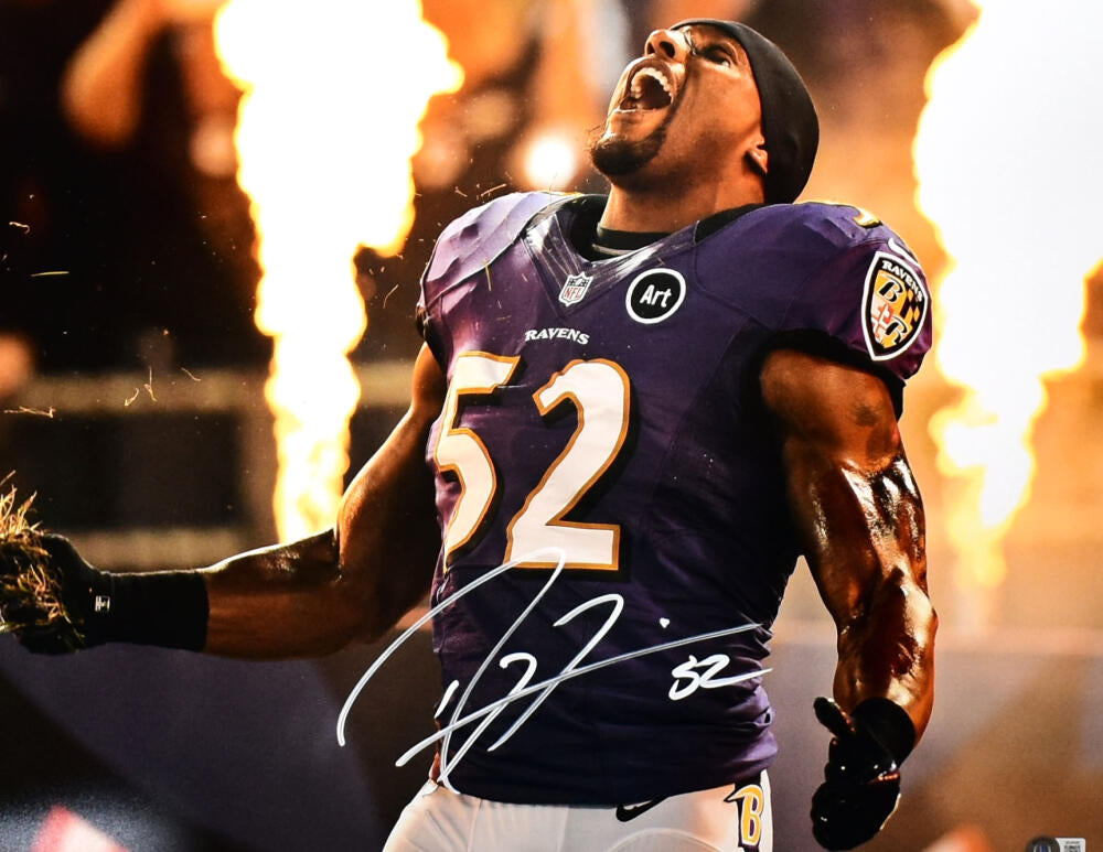 Ray Lewis Memorabilia, Ray Lewis Collectibles, Verified Signed Ray