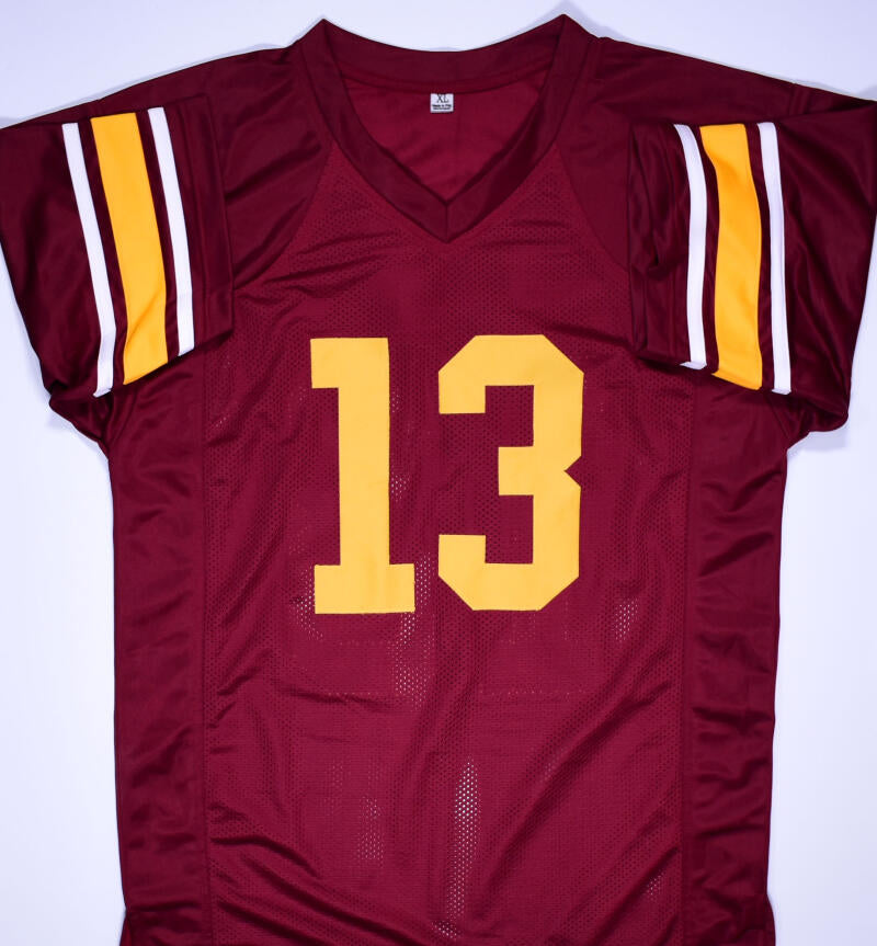 Todd Marinovich Autographed Maroon College Style Jersey- JSA W *Black – The  Jersey Source