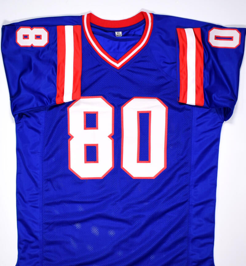 Champ Bailey Autographed Blue Pro Style Jersey w/ HOF - Beckett Auth * –  The Jersey Source