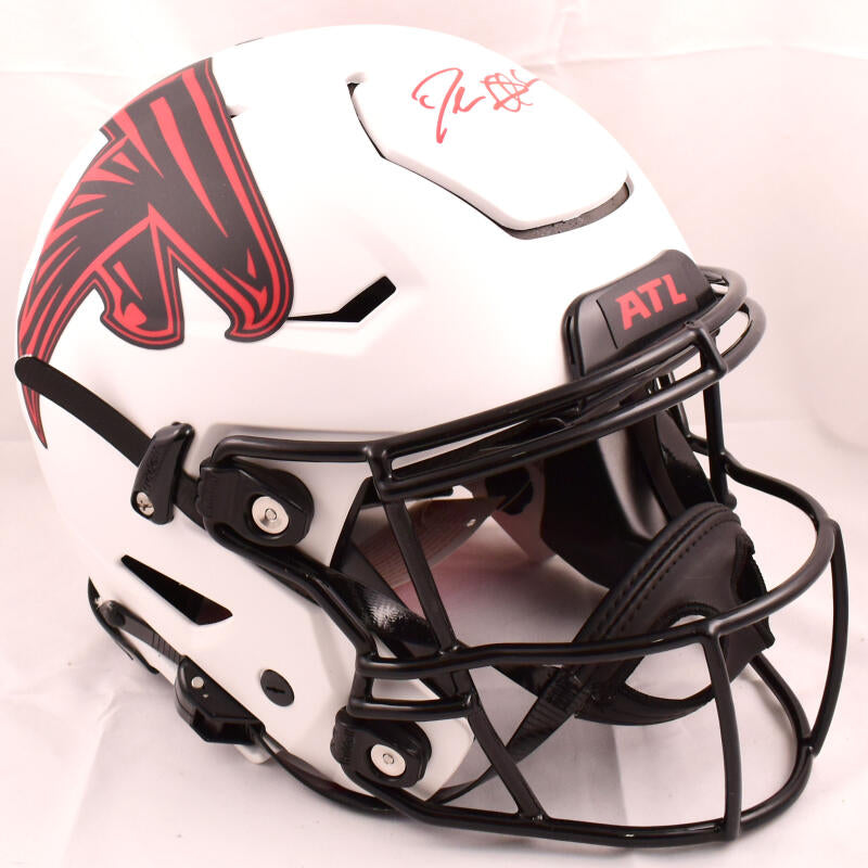 Deion Sanders Autographed Atlanta Falcons F/S Lunar Speed Flex Helmet- –  The Jersey Source