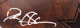 Deion Sanders Autographed Dallas Cowboys Distressed Logo Football- Beckett W Hologram *White Image 2