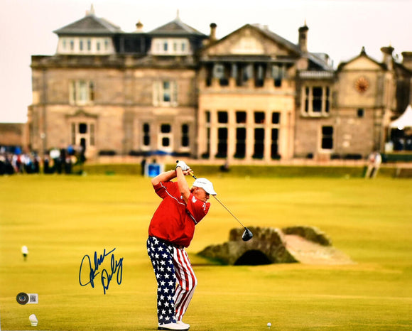 John Daly Autographed 16x20 The Open St. Andrews Photo -Beckett W Hologram *Blue Image 1