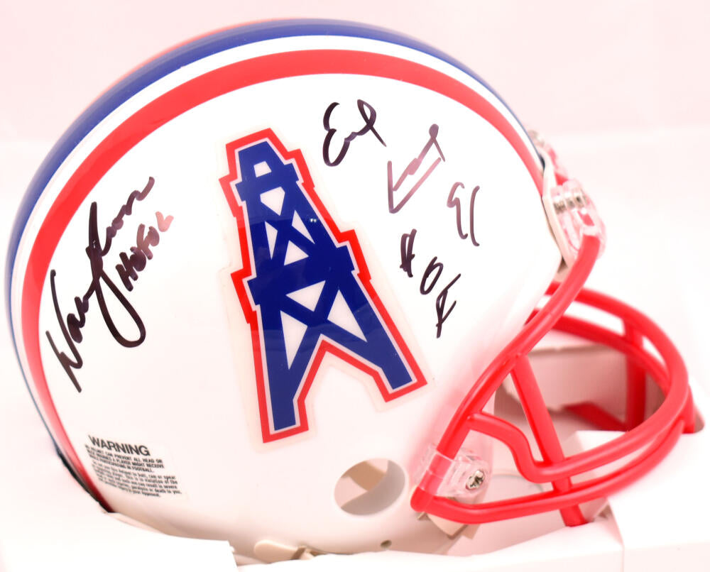 Richard Seymour Signed Patriots Throwback Speed Mini Helmet (Beckett)