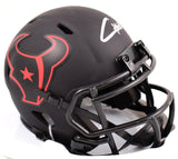 Christian Harris Autographed Houston Texans Eclipse Speed Mini Helmet-Beckett W Hologram *Silver Image 3