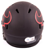 Christian Harris Autographed Houston Texans Eclipse Speed Mini Helmet-Beckett W Hologram *Silver Image 4