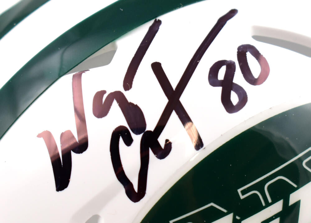 Wayne Chrebet Autographed New York Jets 98-18 Speed Mini Helmet - Beck –  The Jersey Source