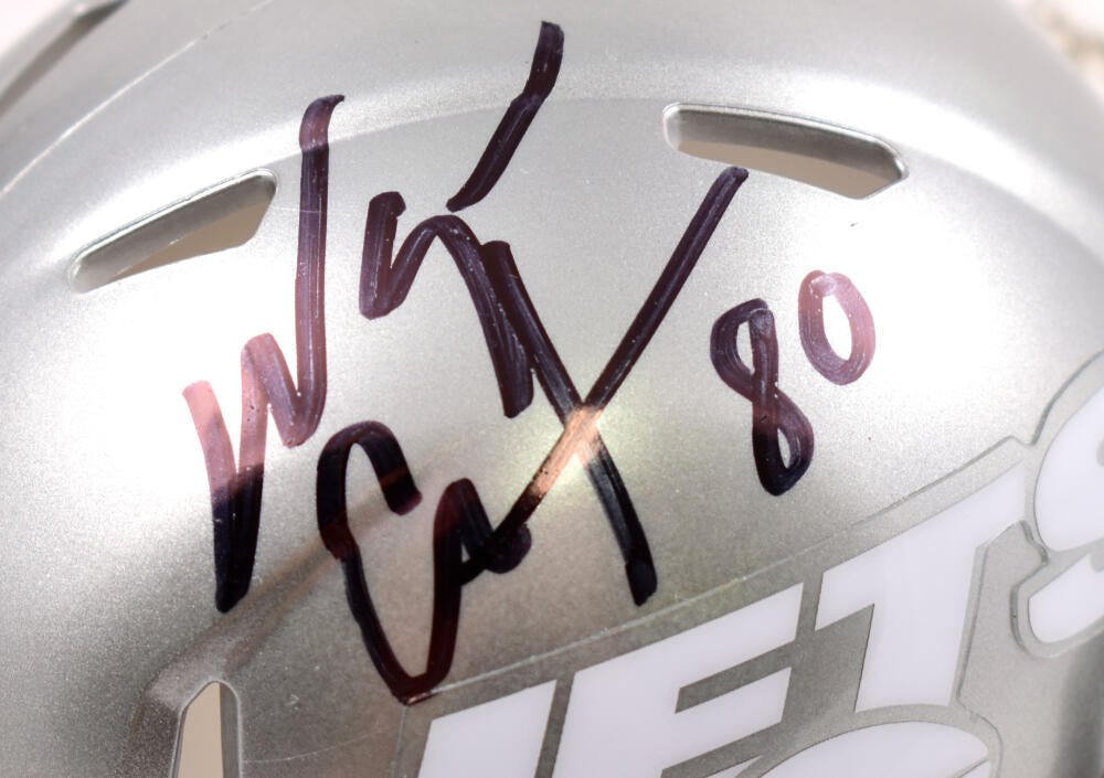 Wayne Chrebet Autographed New York Jets 98-18 Speed Mini Helmet - Beck –  The Jersey Source