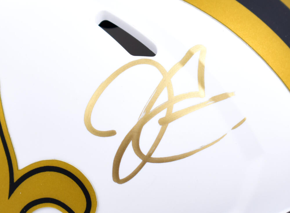 Derek Carr New Orleans Saints Autographed Riddell Speed Mini Helmet